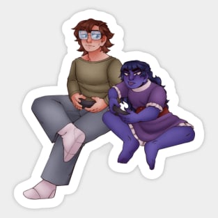 Video Games Sticker